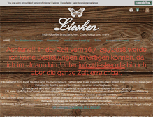 Tablet Screenshot of liesken.de